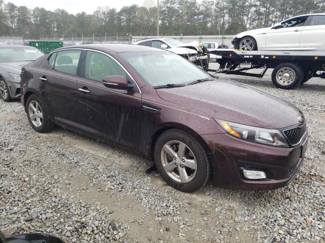 5XXGM4A78EG289852 - 2014 KIA OPTIMA LX BURGUNDY photo 4