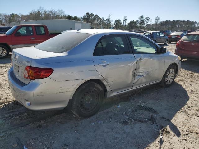 JTDBL40E799036022 - 2009 TOYOTA COROLLA BASE SILVER photo 3