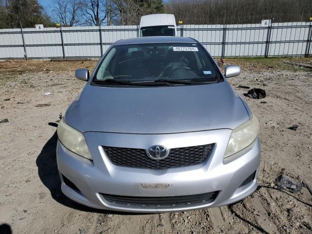 JTDBL40E799036022 - 2009 TOYOTA COROLLA BASE SILVER photo 5