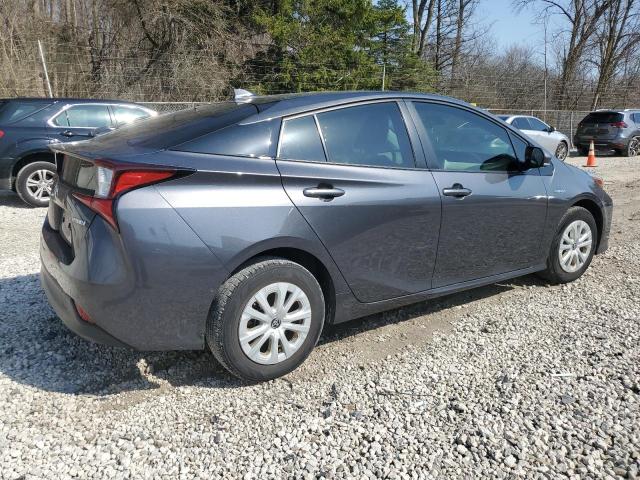 JTDKARFU4K3073880 - 2019 TOYOTA PRIUS GRAY photo 3