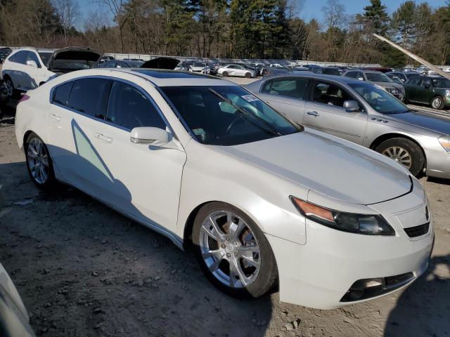 19UUA8F56DA001820 - 2013 ACURA TL TECH WHITE photo 4