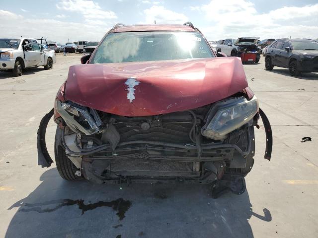 5N1AT2MLXFC755350 - 2015 NISSAN ROGUE S BURGUNDY photo 5