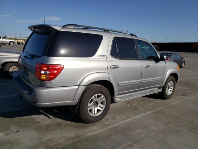 5TDZT38A83S187373 - 2003 TOYOTA SEQUOIA LIMITED SILVER photo 3