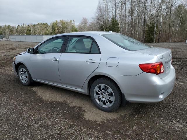 2T1BU4EEXAC356701 - 2010 TOYOTA COROLLA BASE SILVER photo 2