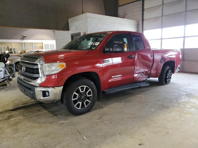 5TFUY5F15FX466420 - 2015 TOYOTA TUNDRA DOUBLE CAB SR/SR5 RED photo 1