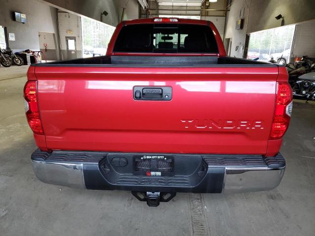 5TFUY5F15FX466420 - 2015 TOYOTA TUNDRA DOUBLE CAB SR/SR5 RED photo 6