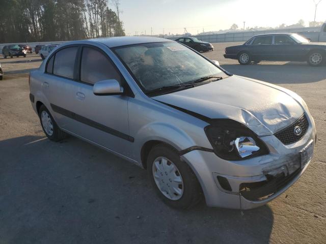 KNADE223396552699 - 2009 KIA RIO BASE SILVER photo 4