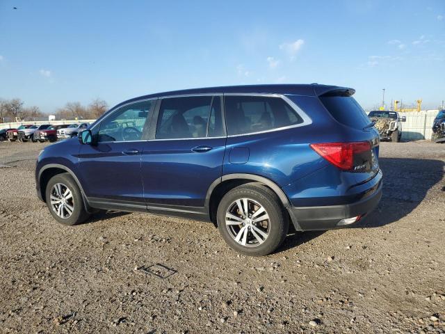 5FNYF6H56GB075043 - 2016 HONDA PILOT EXL BLUE photo 2