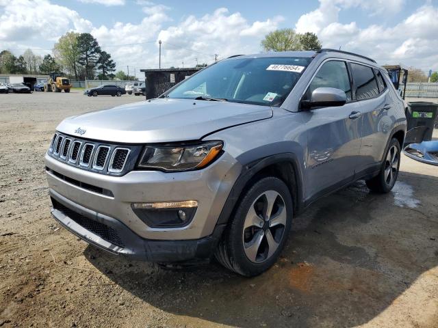 3C4NJCBB9HT647515 - 2017 JEEP COMPASS LATITUDE SILVER photo 1