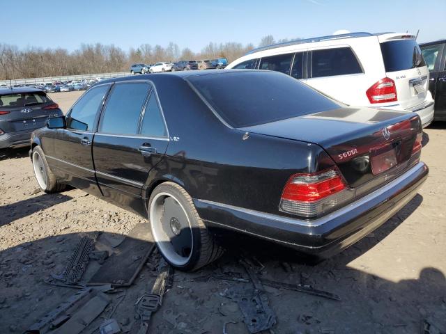 WDBGA57E8SA243867 - 1995 MERCEDES-BENZ S 600 BLACK photo 2