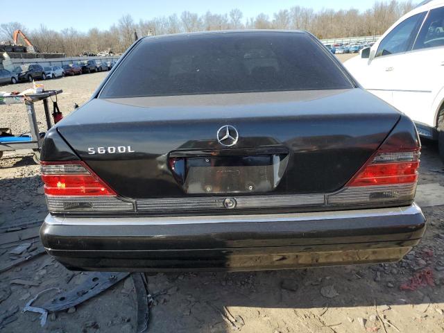 WDBGA57E8SA243867 - 1995 MERCEDES-BENZ S 600 BLACK photo 6