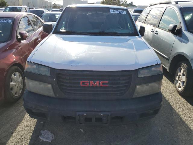 1GTCS19E788156562 - 2008 GMC CANYON WHITE photo 5