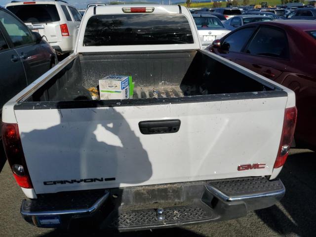 1GTCS19E788156562 - 2008 GMC CANYON WHITE photo 6