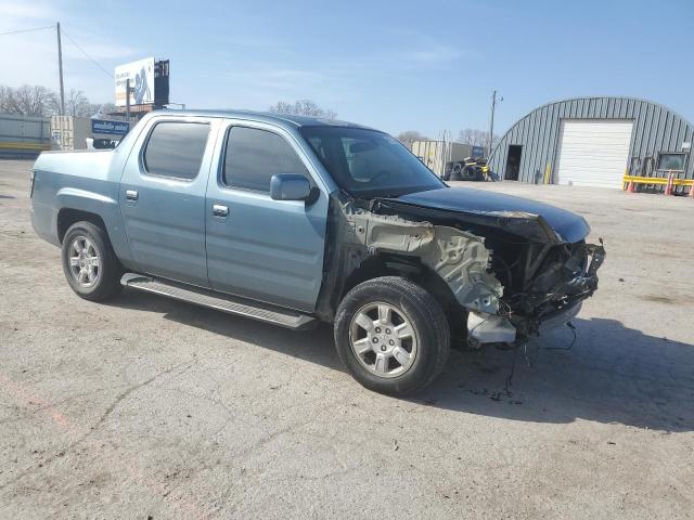 2HJYK16596H512278 - 2006 HONDA RIDGELINE RTL BLUE photo 4