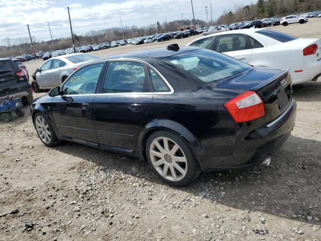 WAULT68E84A230406 - 2004 AUDI A4 3.0 QUATTRO BLACK photo 2