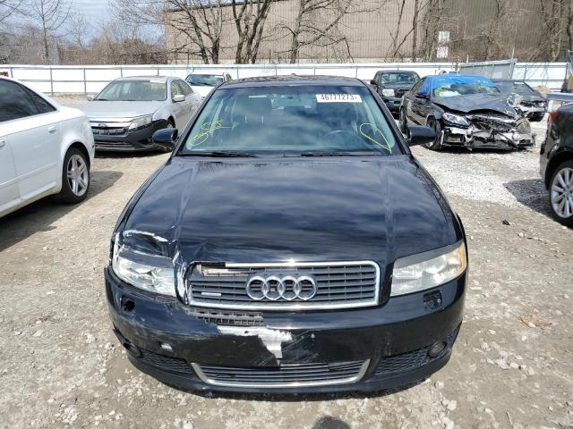 WAULT68E84A230406 - 2004 AUDI A4 3.0 QUATTRO BLACK photo 5