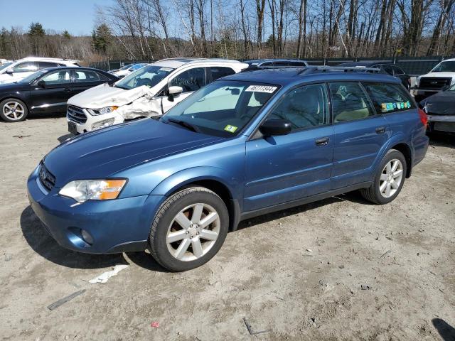 4S4BP61C377341261 - 2007 SUBARU OUTBACK OUTBACK 2.5I BLUE photo 1