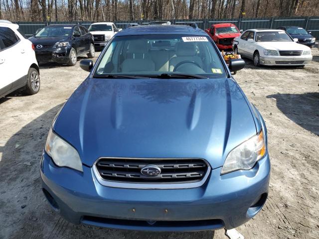 4S4BP61C377341261 - 2007 SUBARU OUTBACK OUTBACK 2.5I BLUE photo 5