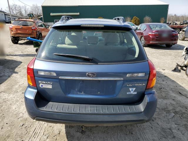 4S4BP61C377341261 - 2007 SUBARU OUTBACK OUTBACK 2.5I BLUE photo 6