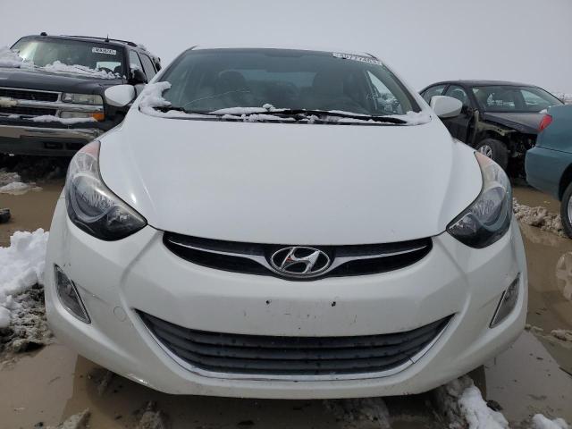 5NPDH4AE3DH188825 - 2013 HYUNDAI ELANTRA GLS WHITE photo 5