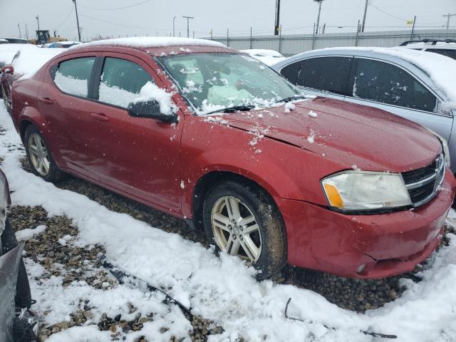 1B3LC56B49N509407 - 2009 DODGE AVENGER SXT MAROON photo 4