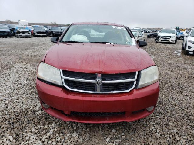 1B3LC56B49N509407 - 2009 DODGE AVENGER SXT MAROON photo 5