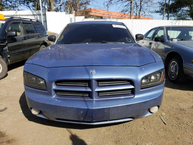 2B3KA43H87H770405 - 2007 DODGE CHARGER SE BLUE photo 5