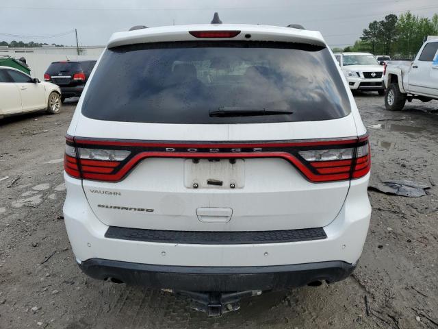 1C4RDHAG3EC974020 - 2014 DODGE DURANGO SXT WHITE photo 6