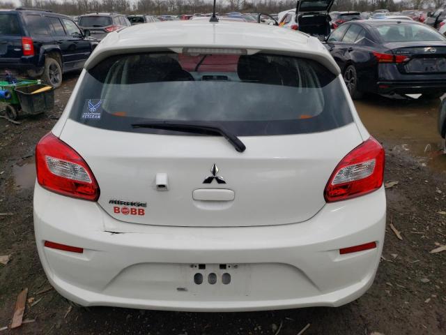 ML32A3HJ5LH000461 - 2020 MITSUBISHI MIRAGE ES WHITE photo 6