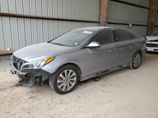 5NPE34AF4FH028497 - 2015 HYUNDAI SONATA SPORT GRAY photo 1