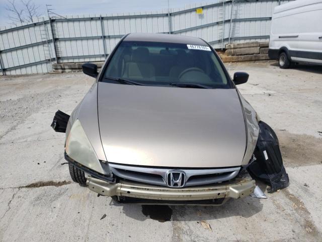 1HGCM56136A099576 - 2006 HONDA ACCORD VALUE TAN photo 5