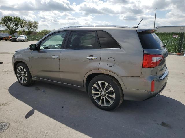 5XYKW4A78EG516683 - 2014 KIA SORENTO SX GRAY photo 2