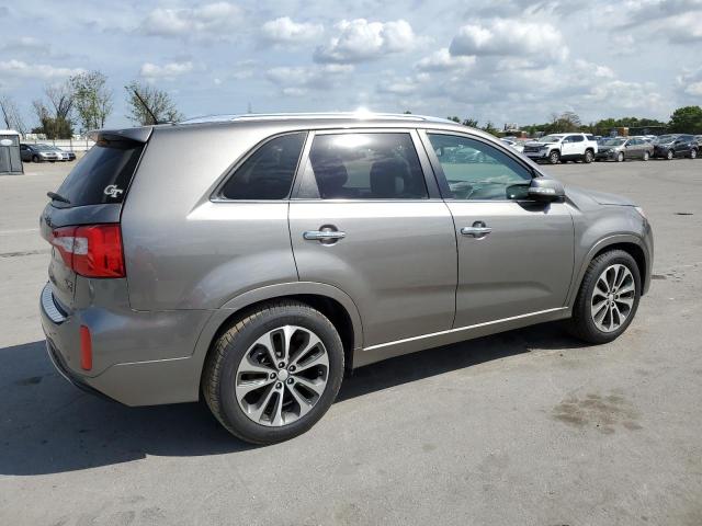 5XYKW4A78EG516683 - 2014 KIA SORENTO SX GRAY photo 3