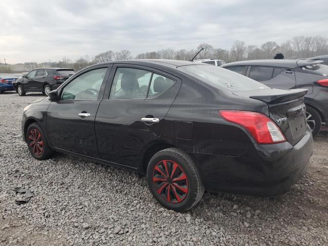 3N1CN7AP9KL863262 - 2019 NISSAN VERSA S BLACK photo 2