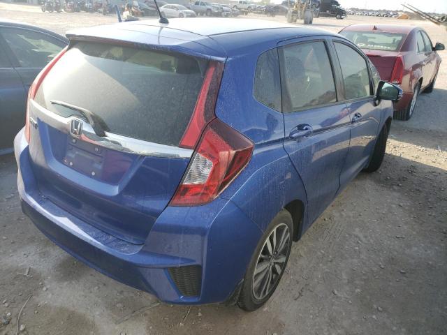 JHMGK5H78HS009163 - 2017 HONDA FIT EX BLUE photo 3