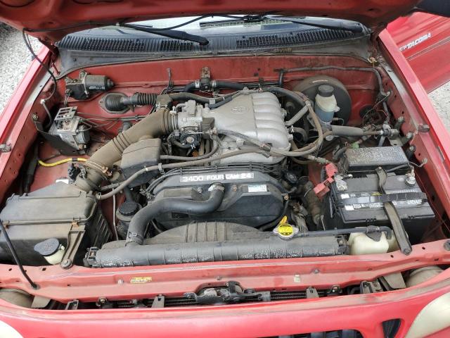5TEGN92N73Z268349 - 2003 TOYOTA TACOMA DOUBLE CAB PRERUNNER RED photo 11