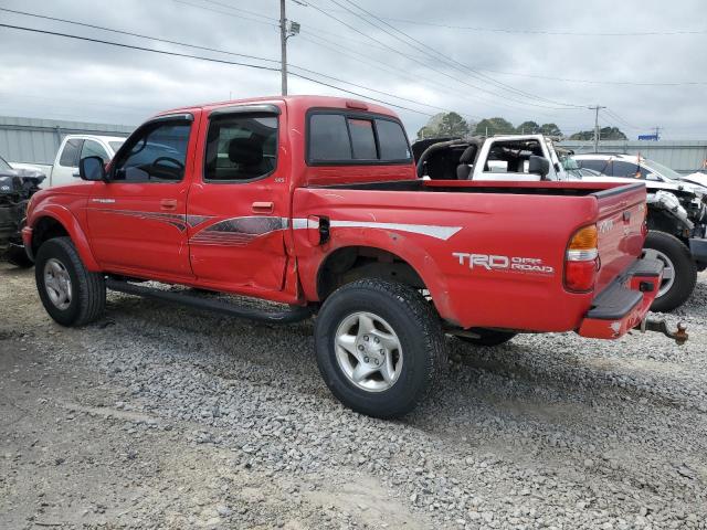 5TEGN92N73Z268349 - 2003 TOYOTA TACOMA DOUBLE CAB PRERUNNER RED photo 2