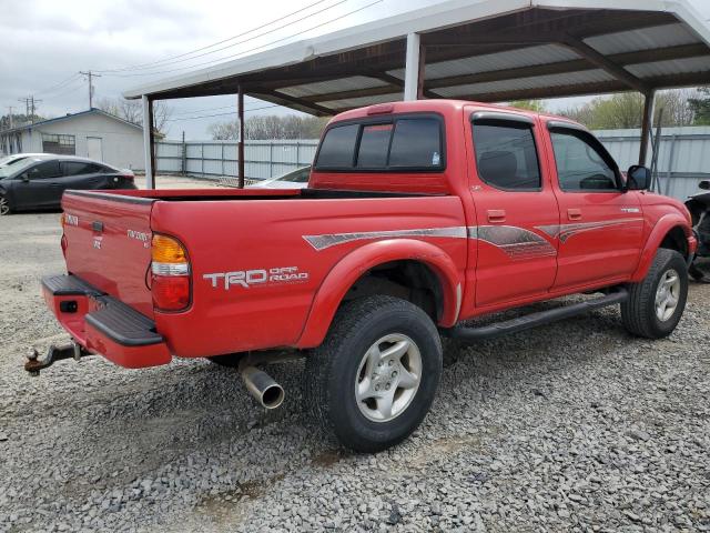 5TEGN92N73Z268349 - 2003 TOYOTA TACOMA DOUBLE CAB PRERUNNER RED photo 3