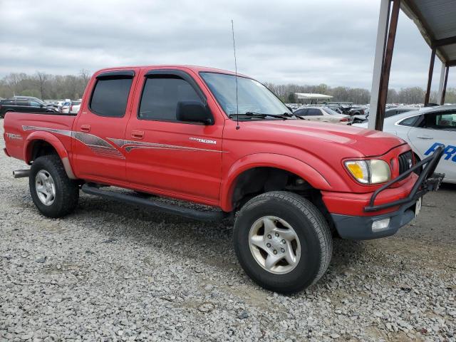 5TEGN92N73Z268349 - 2003 TOYOTA TACOMA DOUBLE CAB PRERUNNER RED photo 4