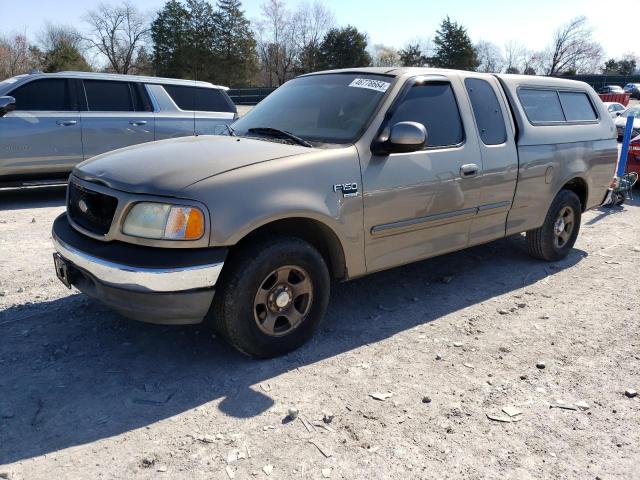 1FTRX17W92NA48959 - 2002 FORD F150 BEIGE photo 1