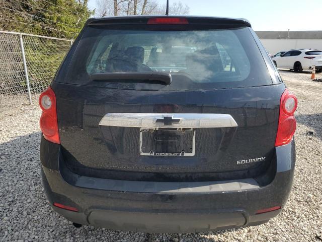 2GNALBEC6B1293900 - 2011 CHEVROLET EQUINOX LS BLACK photo 6