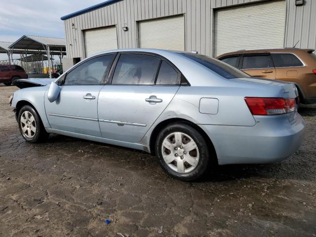 5NPET46C28H384383 - 2008 HYUNDAI SONATA GLS BLUE photo 2