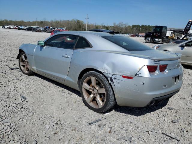 2G1FT1EW1A9117428 - 2010 CHEVROLET CAMARO SS SILVER photo 2