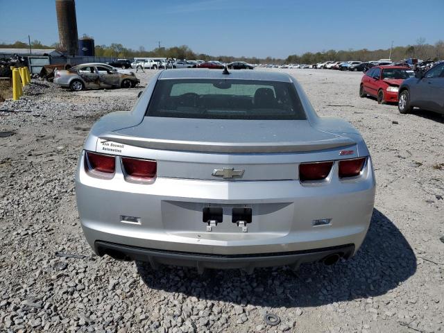 2G1FT1EW1A9117428 - 2010 CHEVROLET CAMARO SS SILVER photo 6