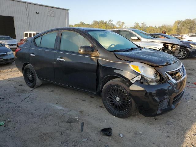 3N1CN7AP9CL907536 - 2012 NISSAN VERSA S BLACK photo 4