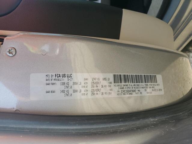 2C4RC1BG9HR786087 - 2017 CHRYSLER PACIFICA TOURING L SILVER photo 14