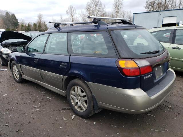 4S3BH675547632236 - 2004 SUBARU LEGACY OUTBACK AWP 蓝色 照片 2