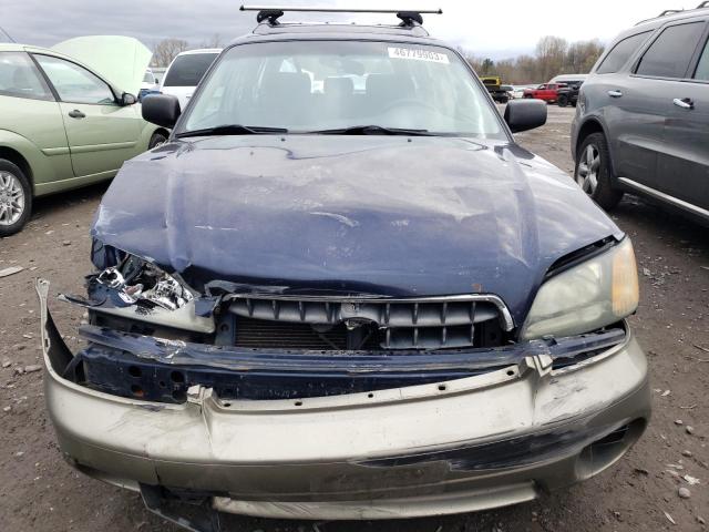 4S3BH675547632236 - 2004 SUBARU LEGACY OUTBACK AWP 蓝色 照片 5