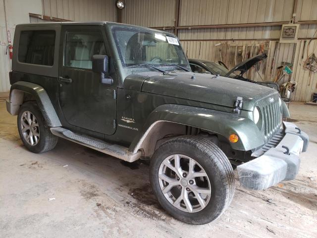 1J8FA54159L731910 - 2009 JEEP WRANGLER SAHARA GREEN photo 4