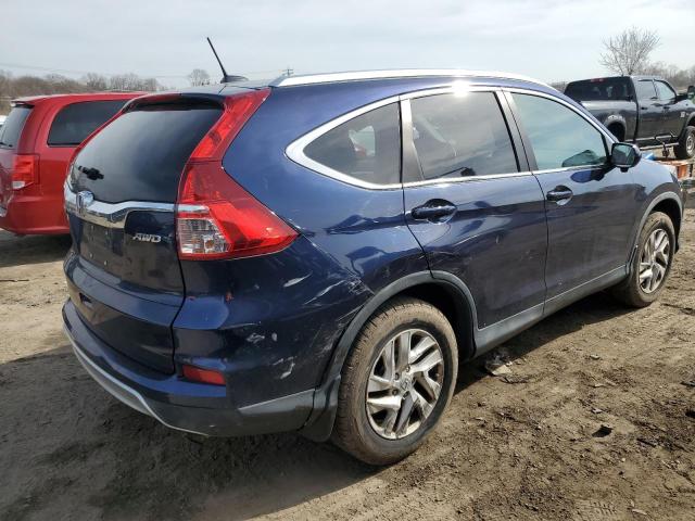 2HKRM4H74GH699358 - 2016 HONDA CR-V EXL BLUE photo 3